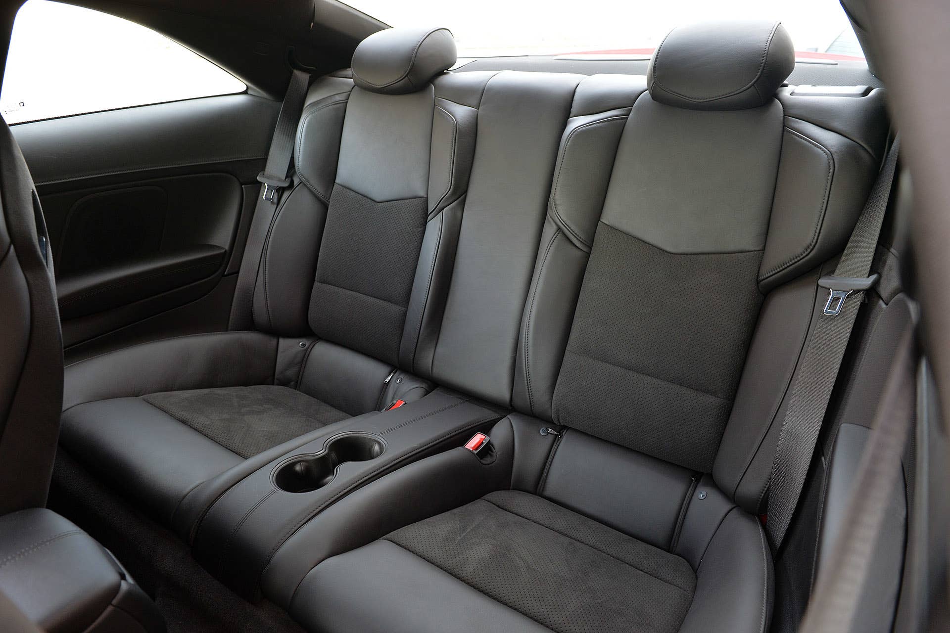 2016 Cadillac ATS-V rear seats