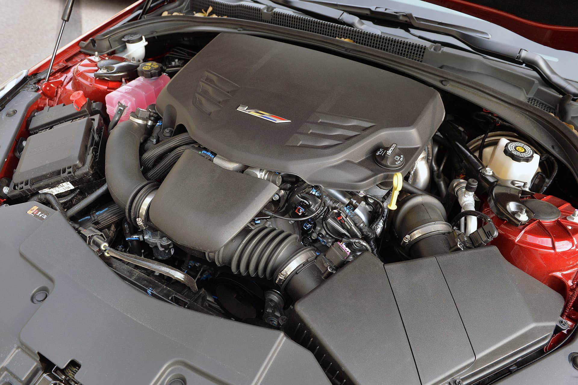 2016 Cadillac ATS-V engine