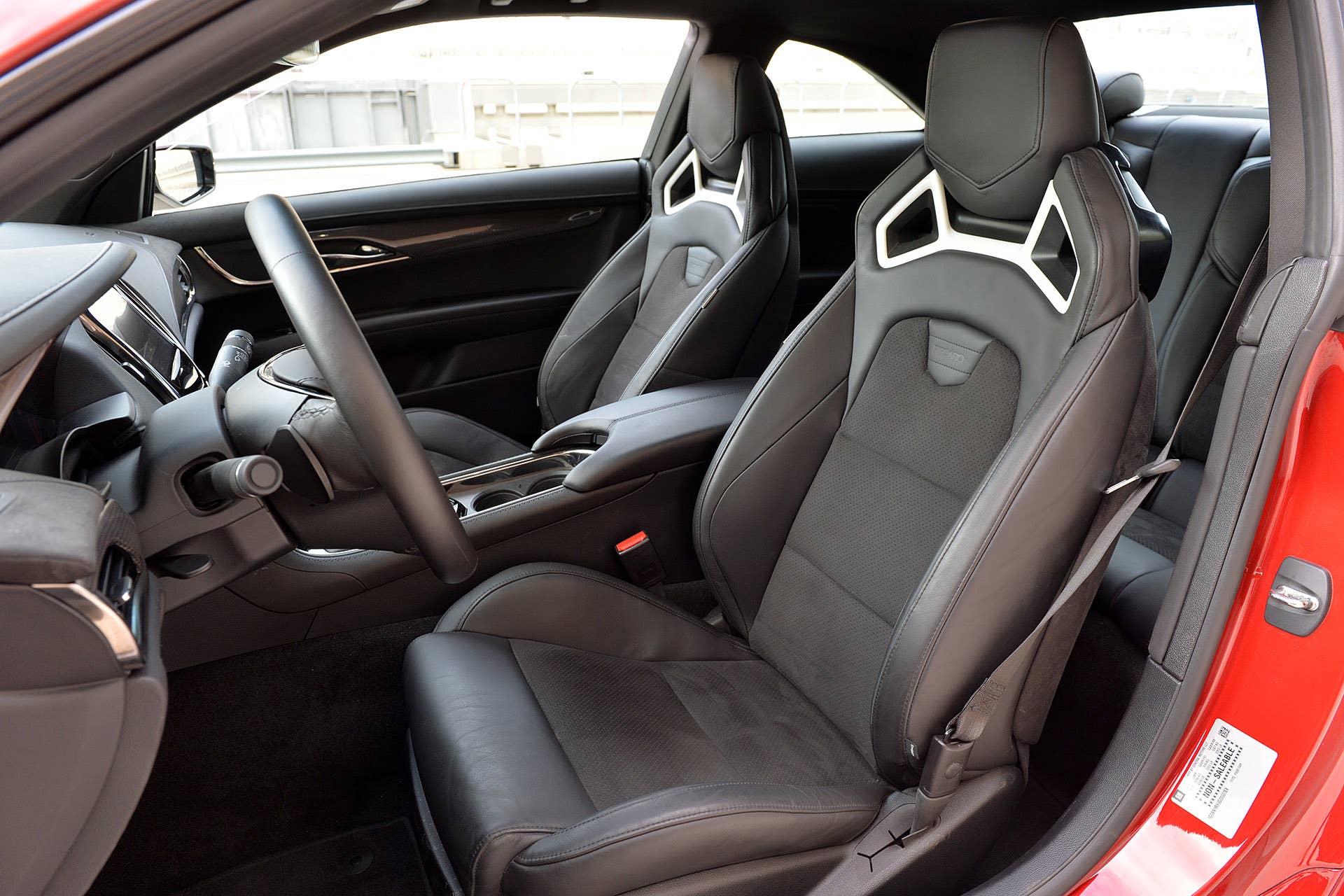 2016 Cadillac ATS-V front seats