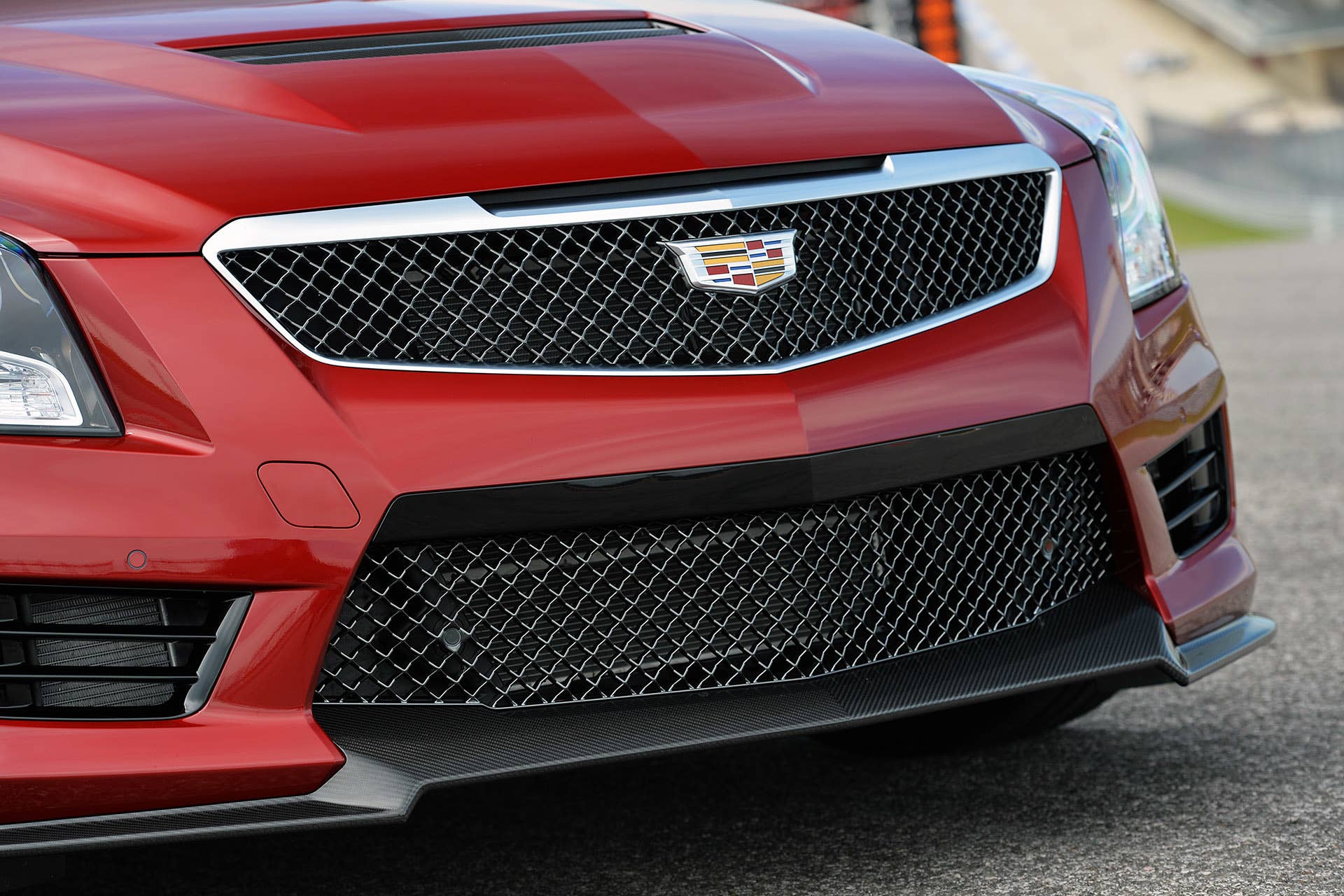 2016 Cadillac ATS-V front detail