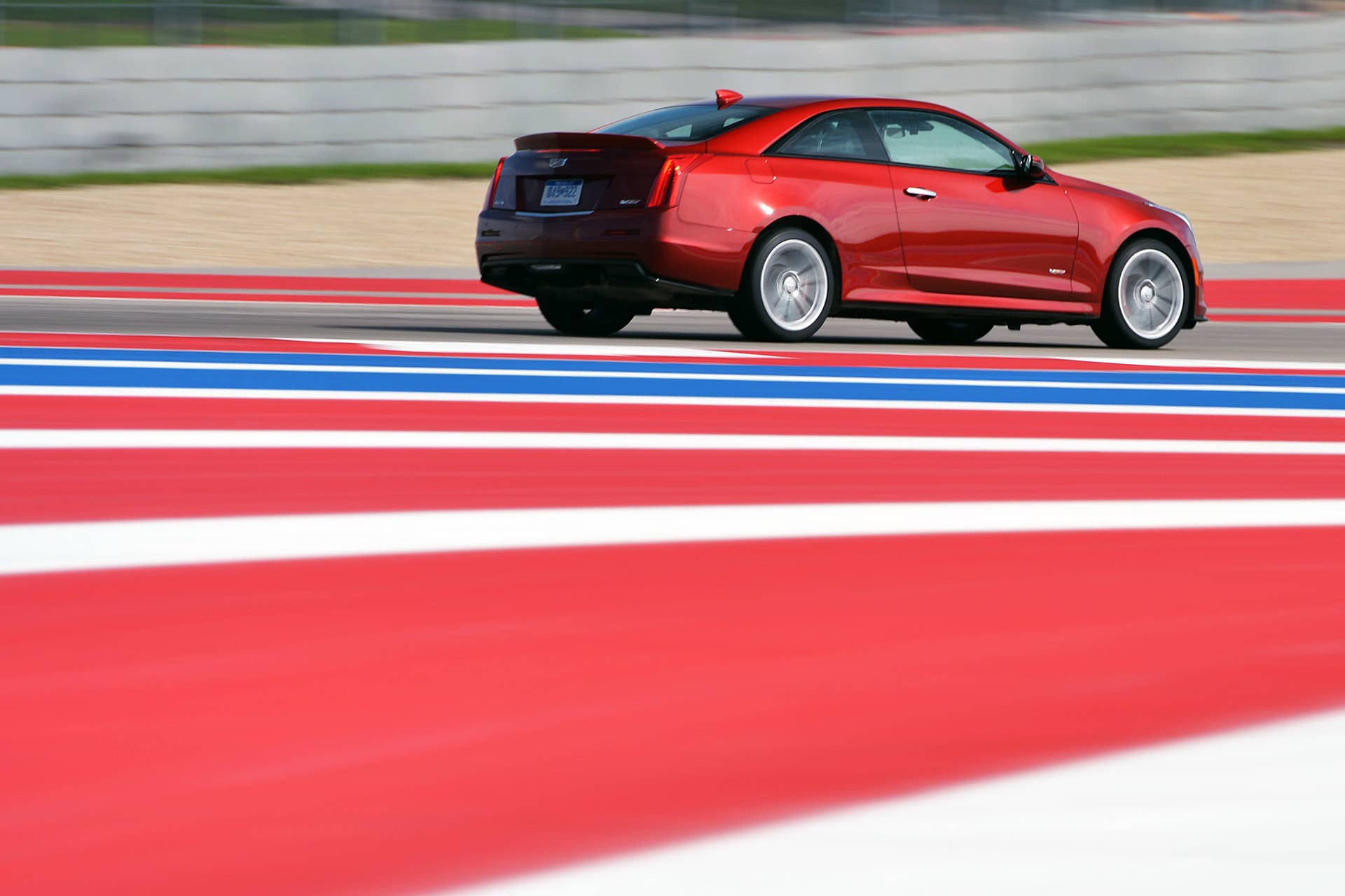 2016 Cadillac ATS-V on track