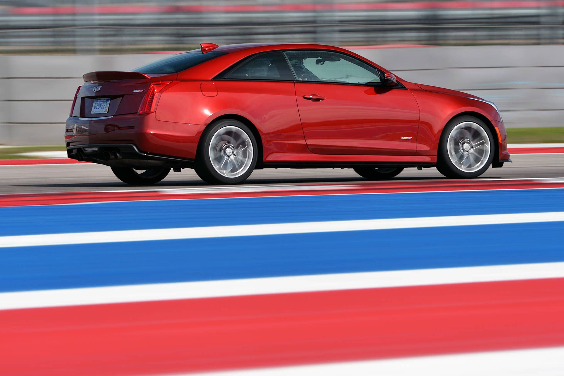 2016 Cadillac ATS-V on track