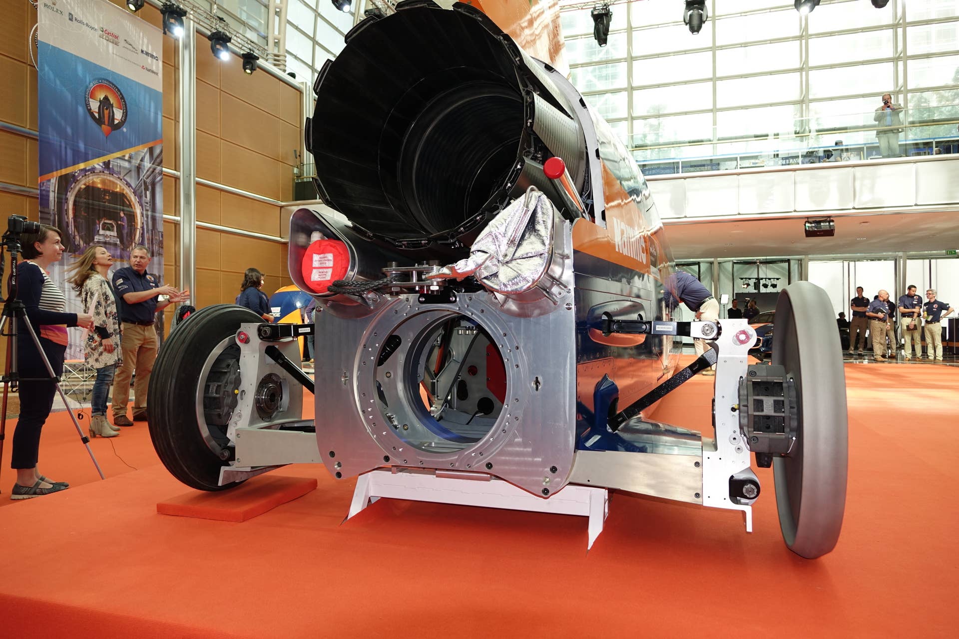 Bloodhound SSC rear view