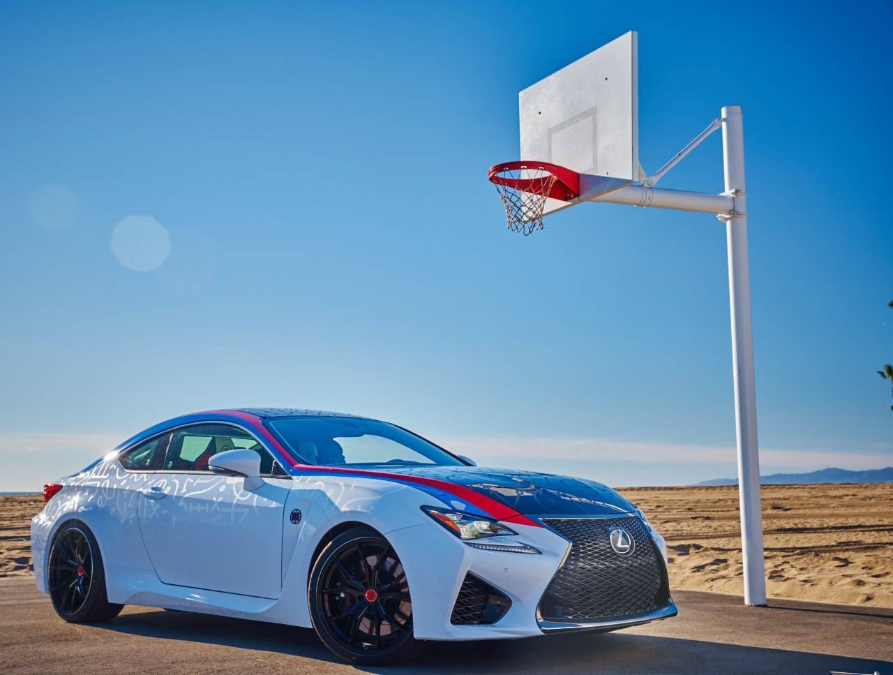 Lexus RC F Clippers Edition