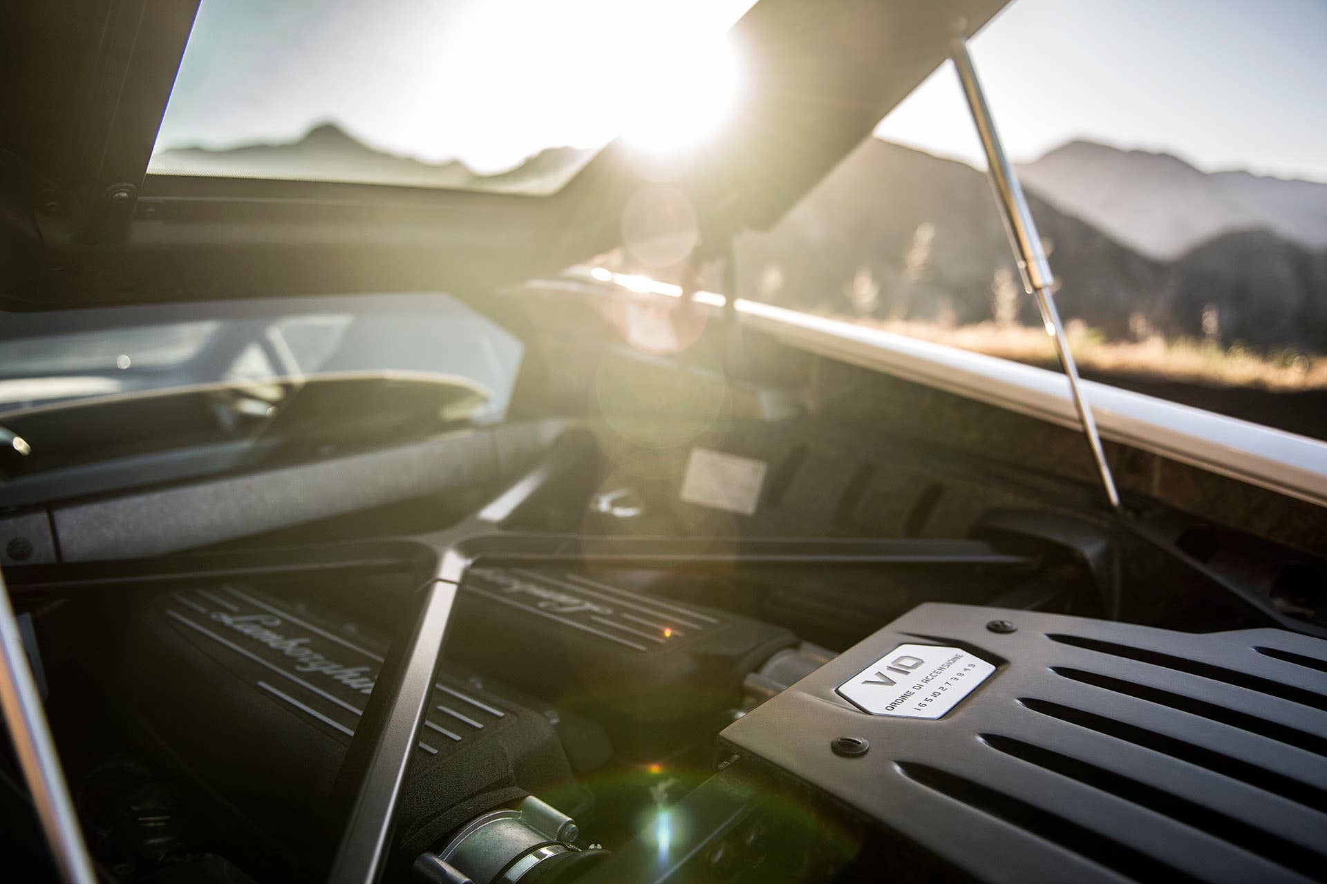 2015 Lamborghini Huracan LP 610-4 engine