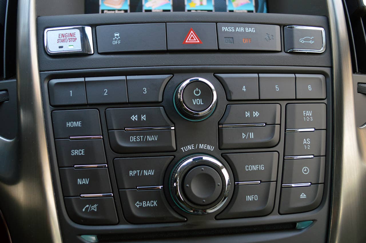 2013 Buick Verano Turbo instrument panel