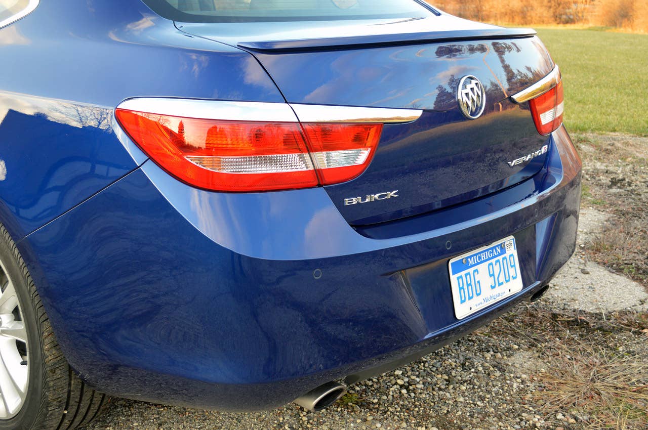 2013 Buick Verano Turbo rear detail