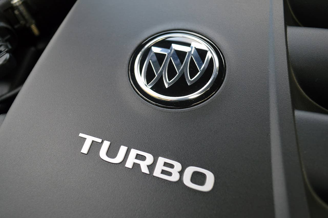2013 Buick Verano Turbo engine detail
