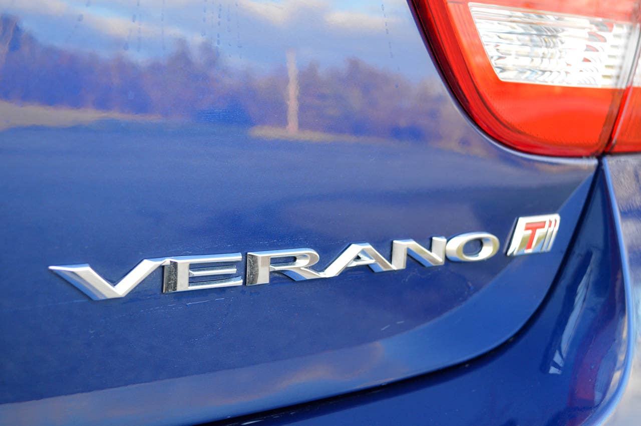 2013 Buick Verano Turbo badge