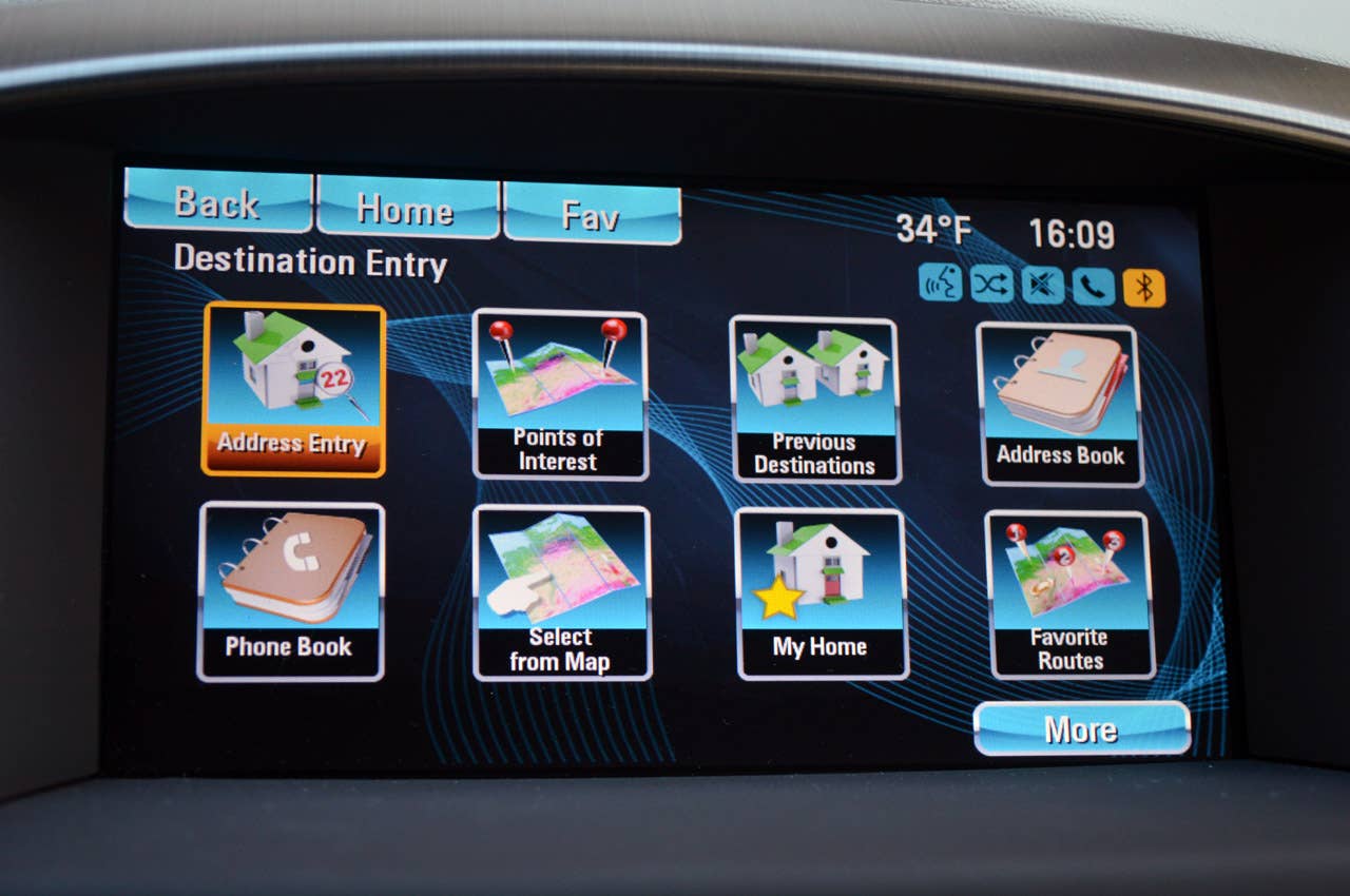 2013 Buick Verano Turbo navigation system