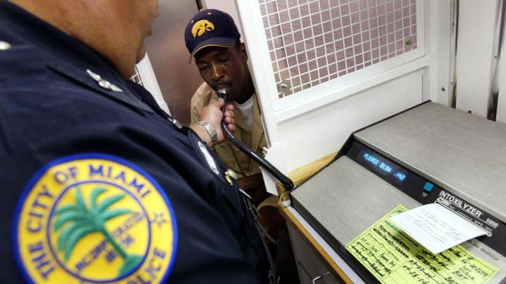Miami Police Monitor Motorists For Driving Under The Influence