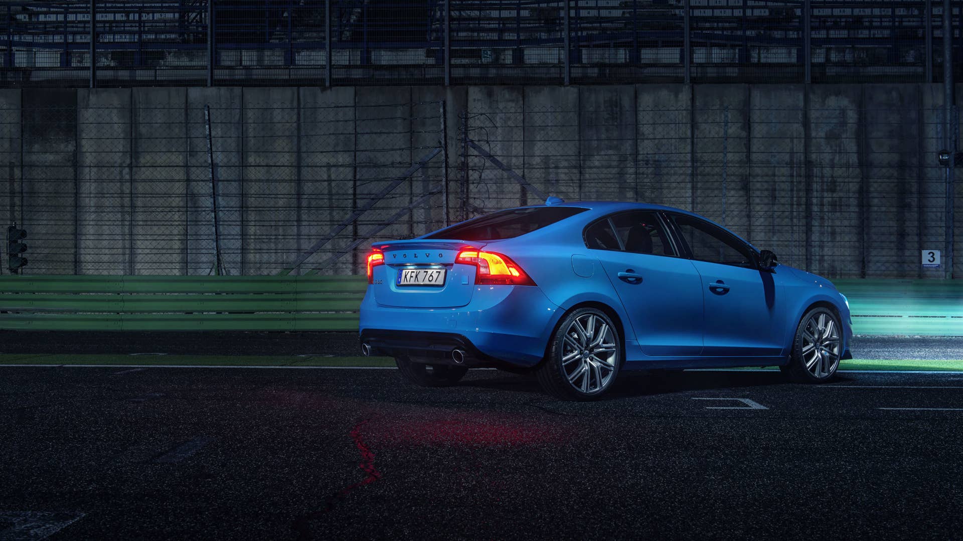2017 volvo s60 polestar rear three quarters