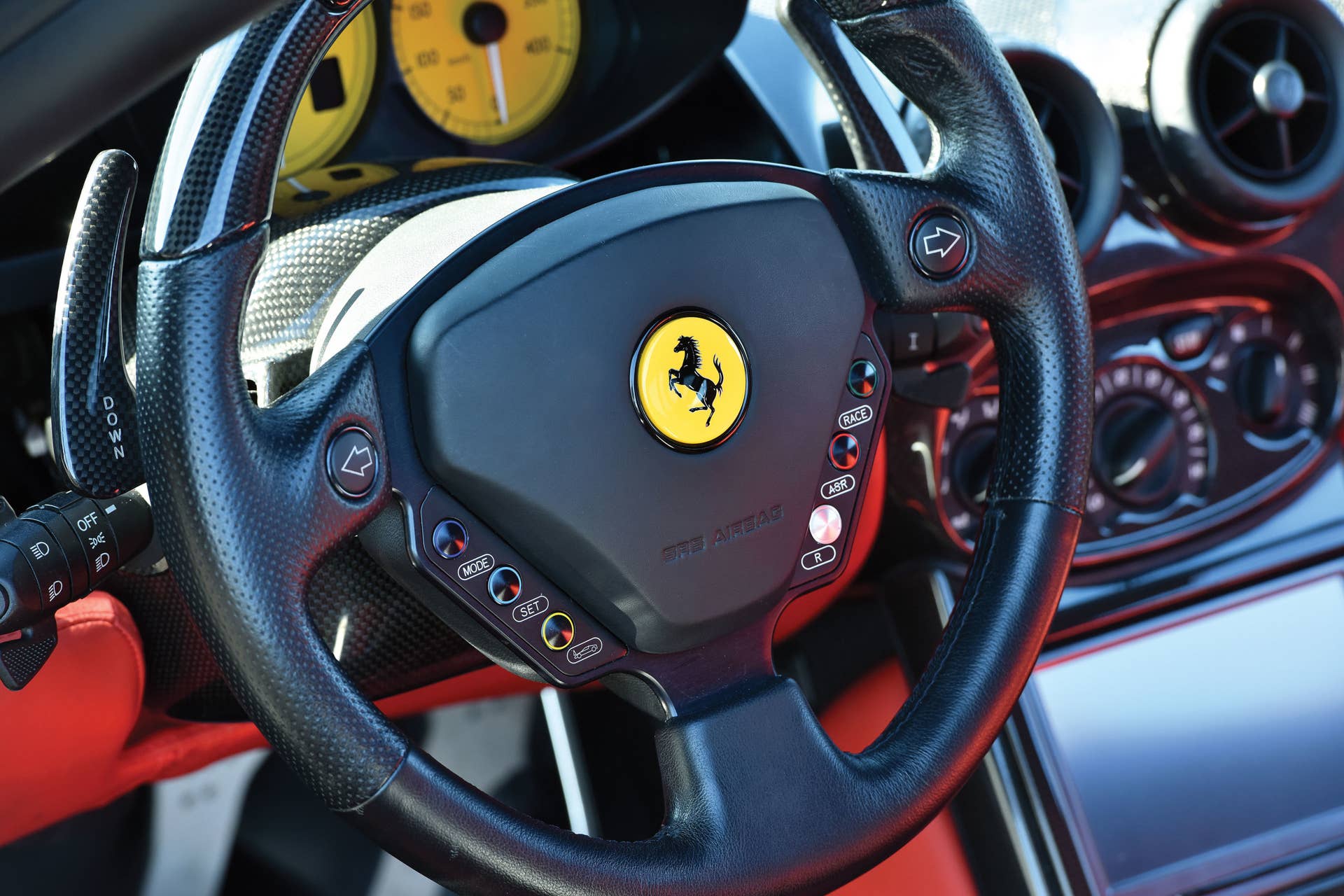 2004 ferrari enzo steering wheel