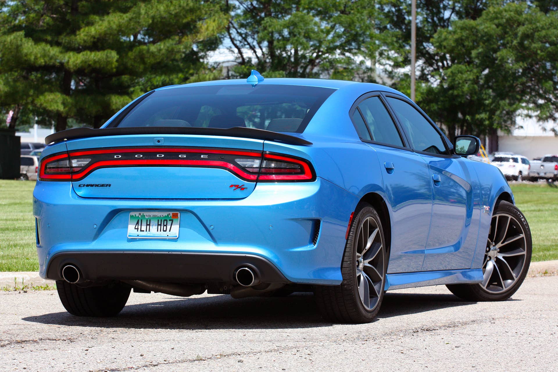 2015 Dodge Charger R/T Scat Pack rear 3/4