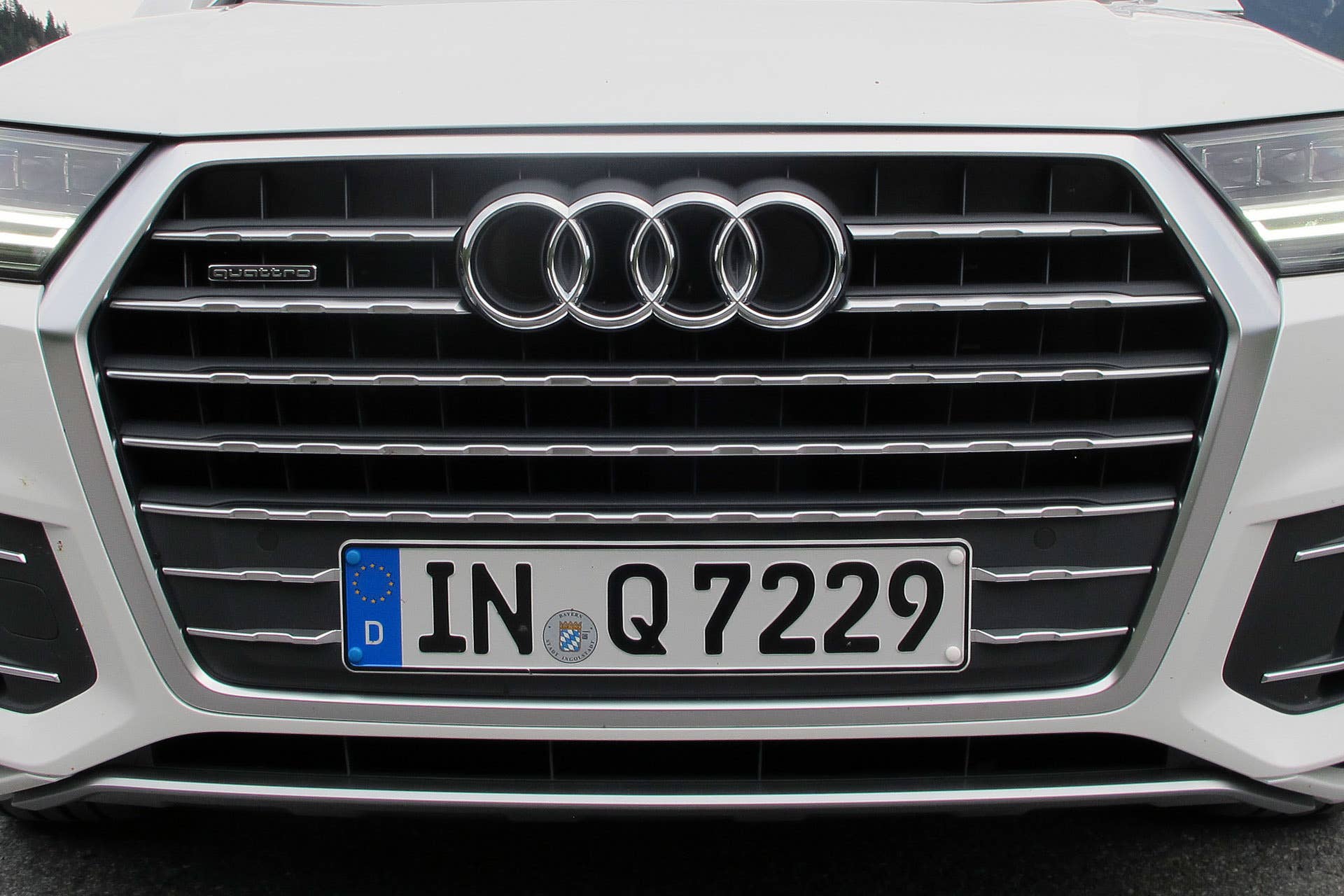 2017 Audi Q7 grille