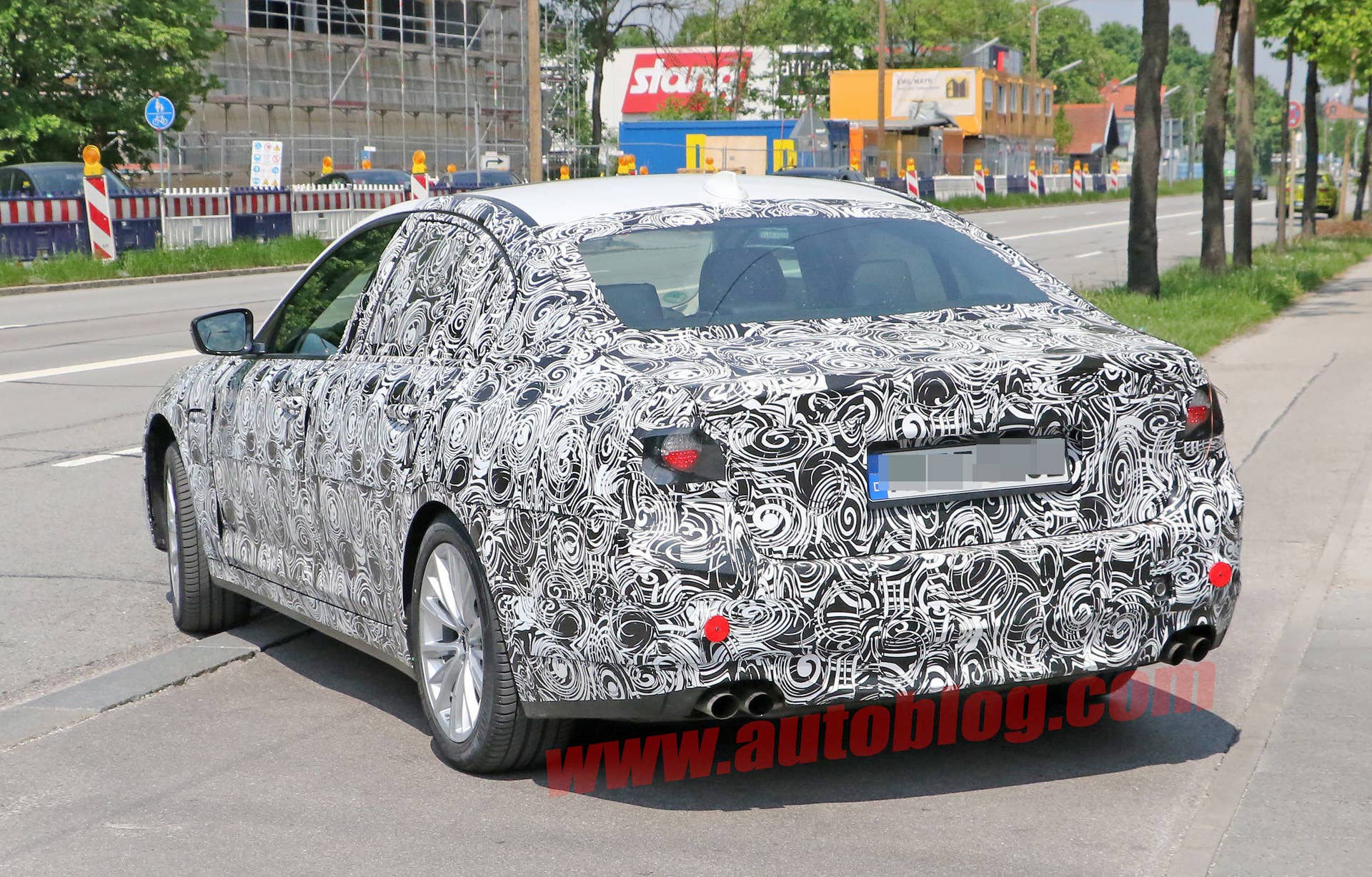 exhausts bmw m5 5 series taillights