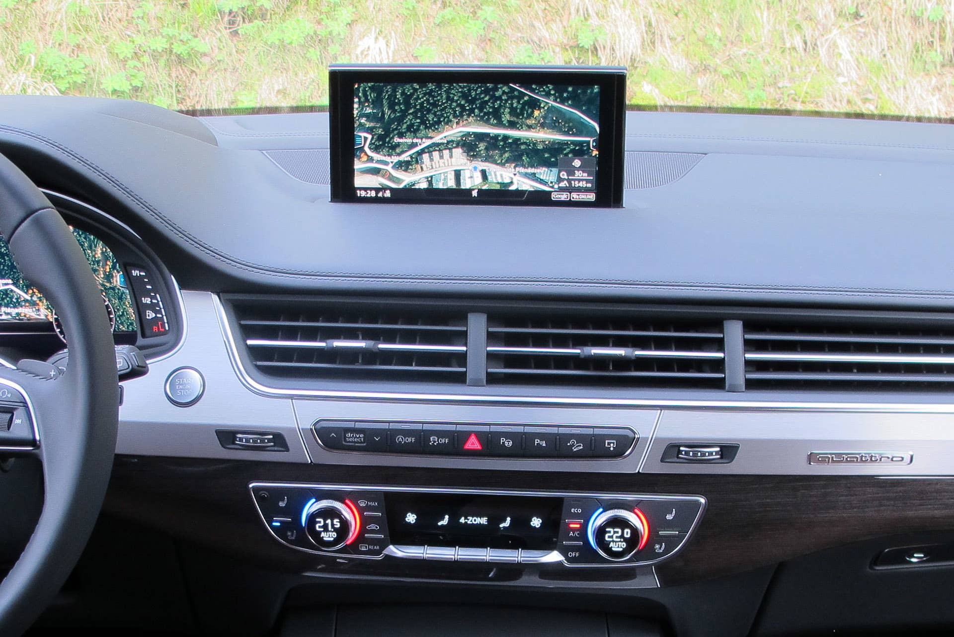 2017 Audi Q7 instrument panel