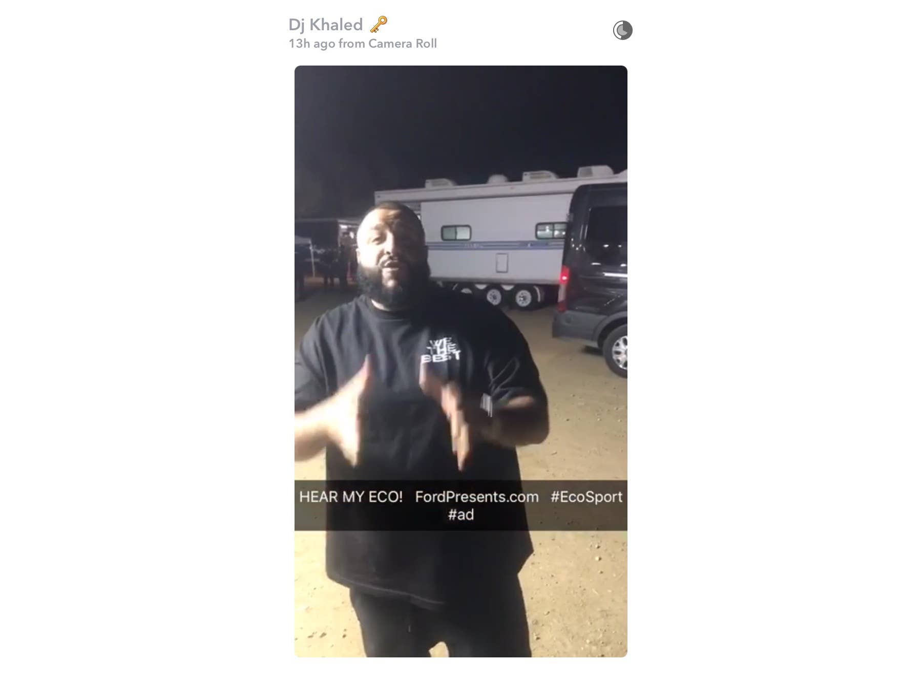 DJ Khaled announces Ford EcoSport reveal