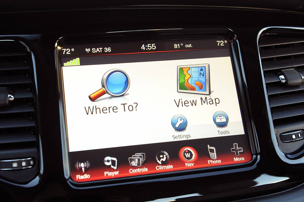 2013 Dodge Dart navigation system