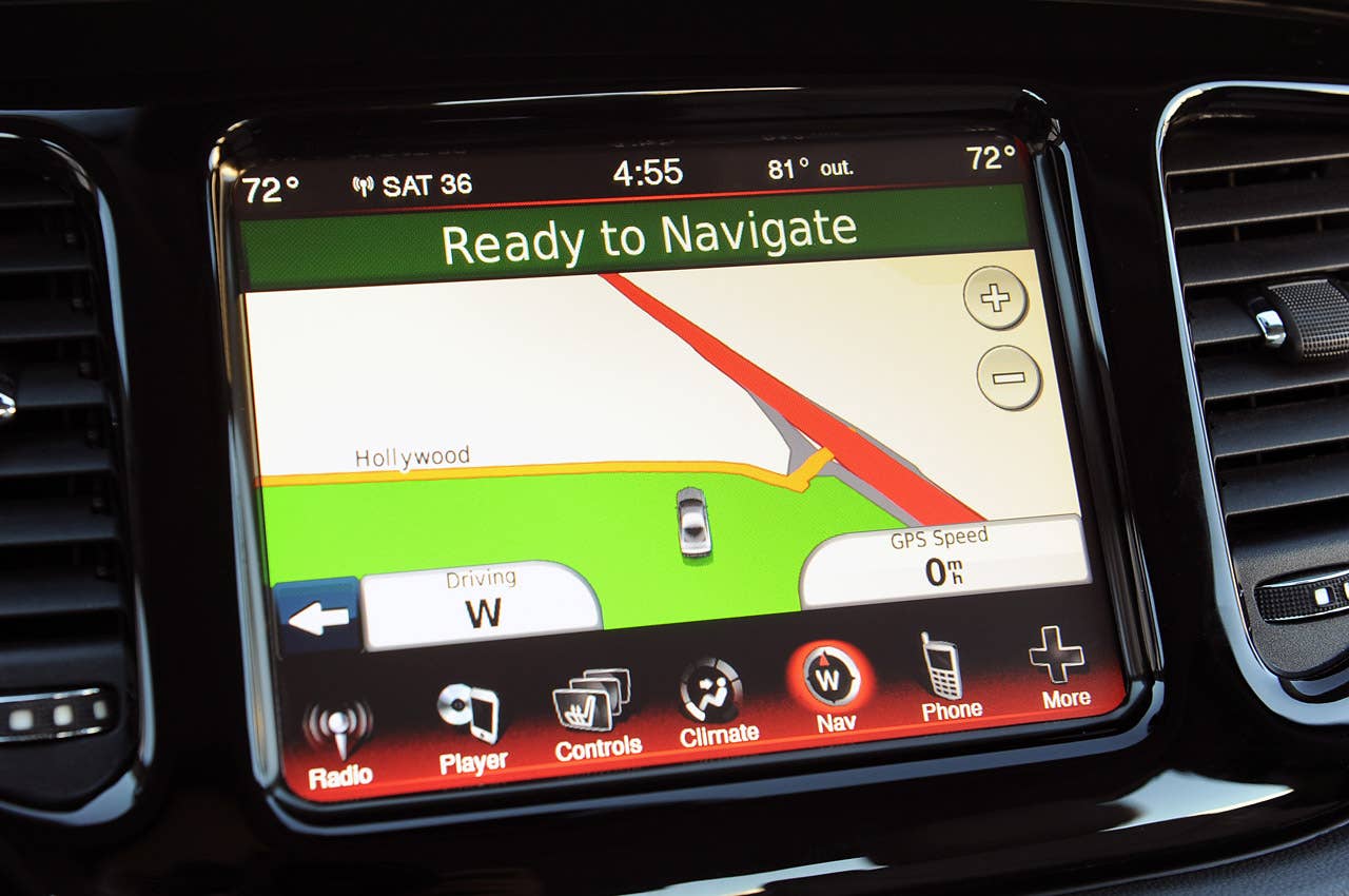 2013 Dodge Dart navigation system