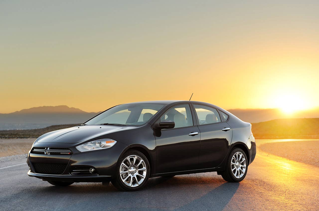 2013 Dodge Dart front 3/4 view