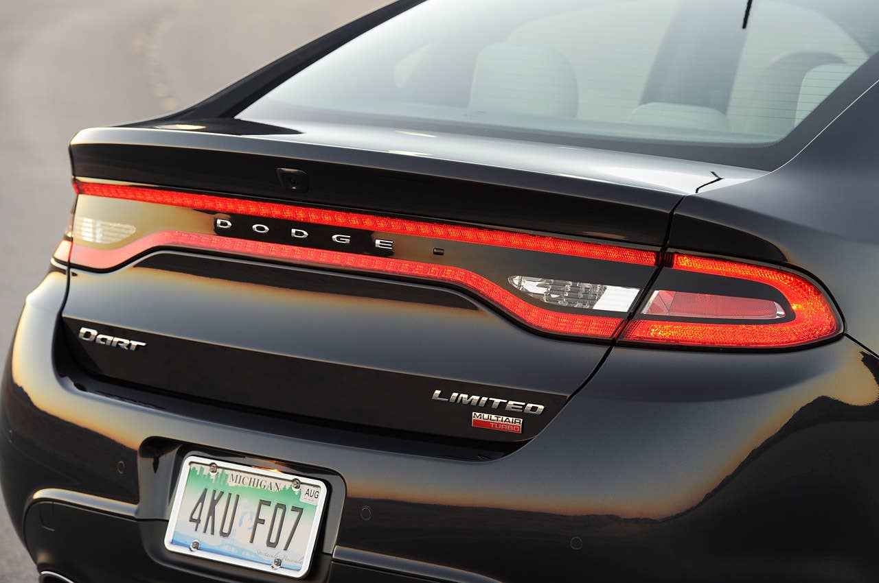 2013 Dodge Dart rear detail