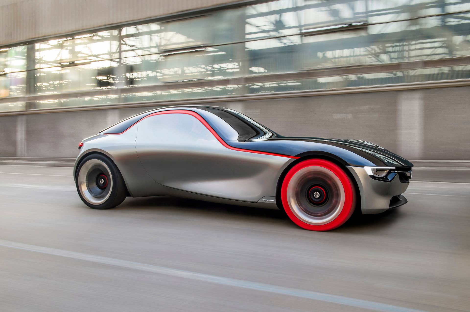 vauxhall gt concept profile road