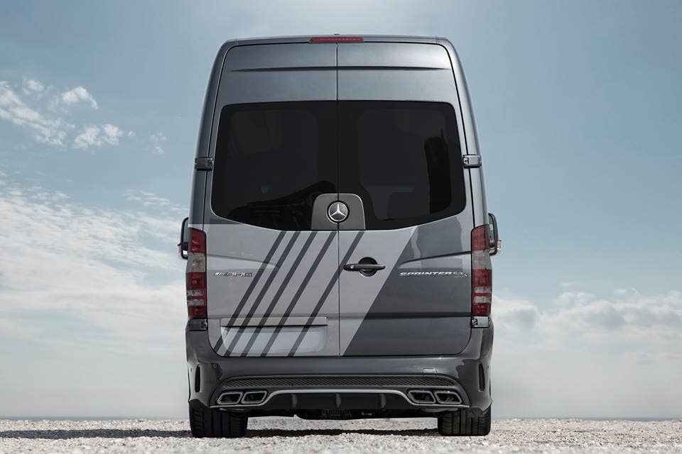 mercedes amg sprinter 63s two-tone rear