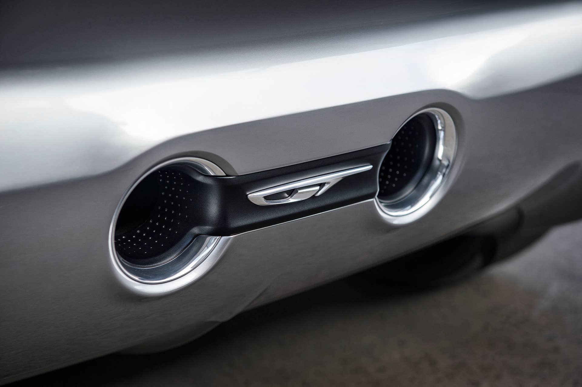 vauxhall gt concept exhaust