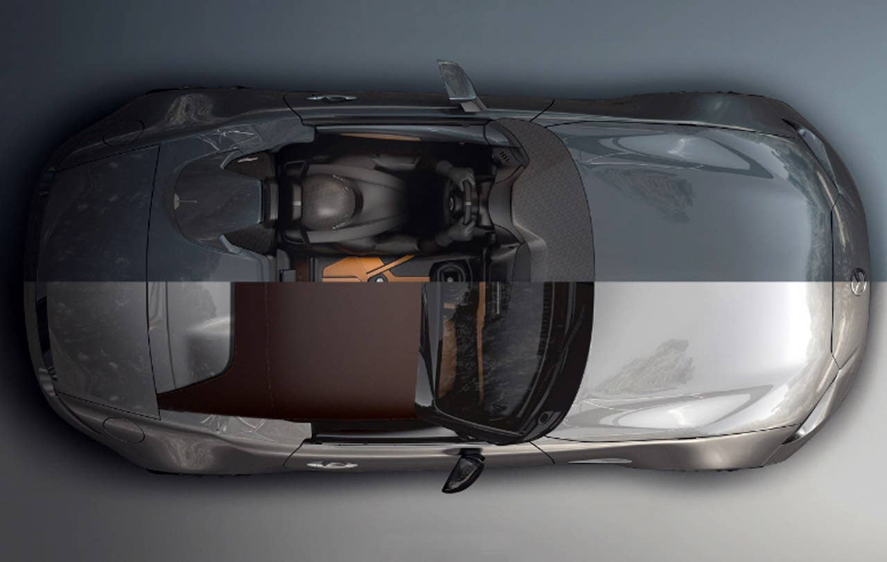 Mazda to Debut Two Extreme Lightweight MX-5 Miata Concepts at SEMA (PRNewsFoto/Mazda North American Operations)