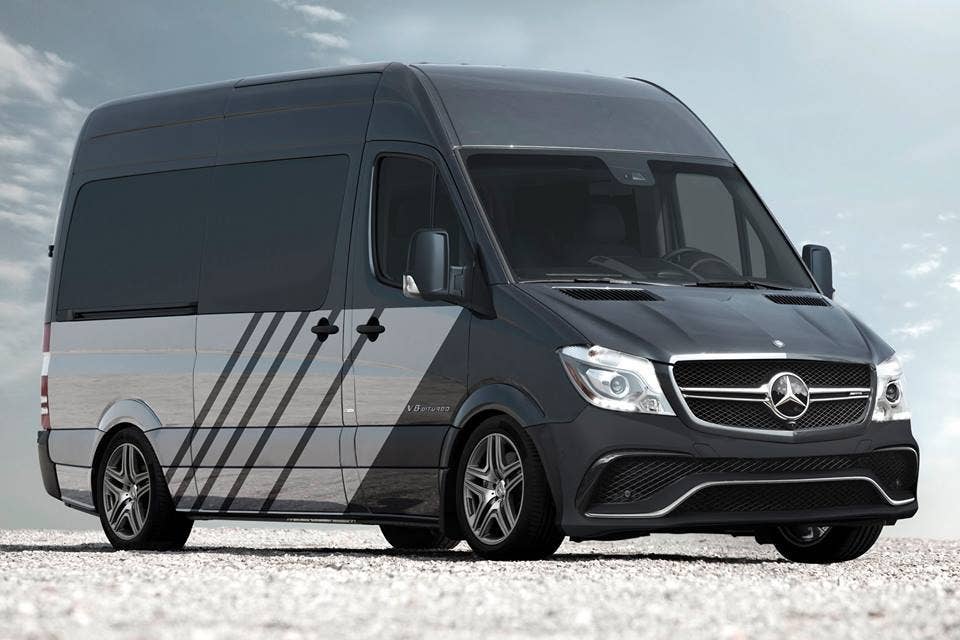 mercedes amg sprinter 63s two-tone exterior