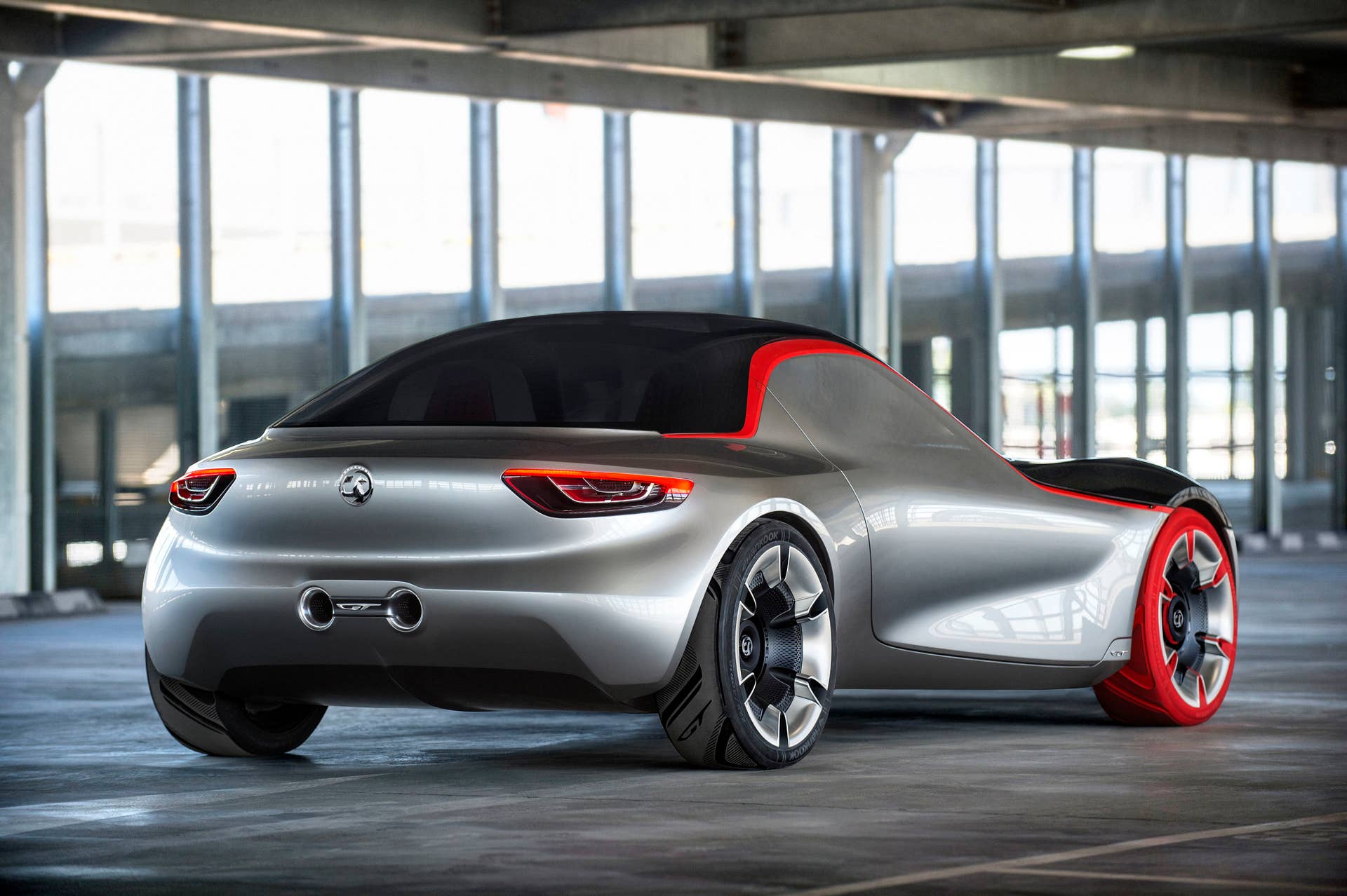 vauxhall gt concept rear