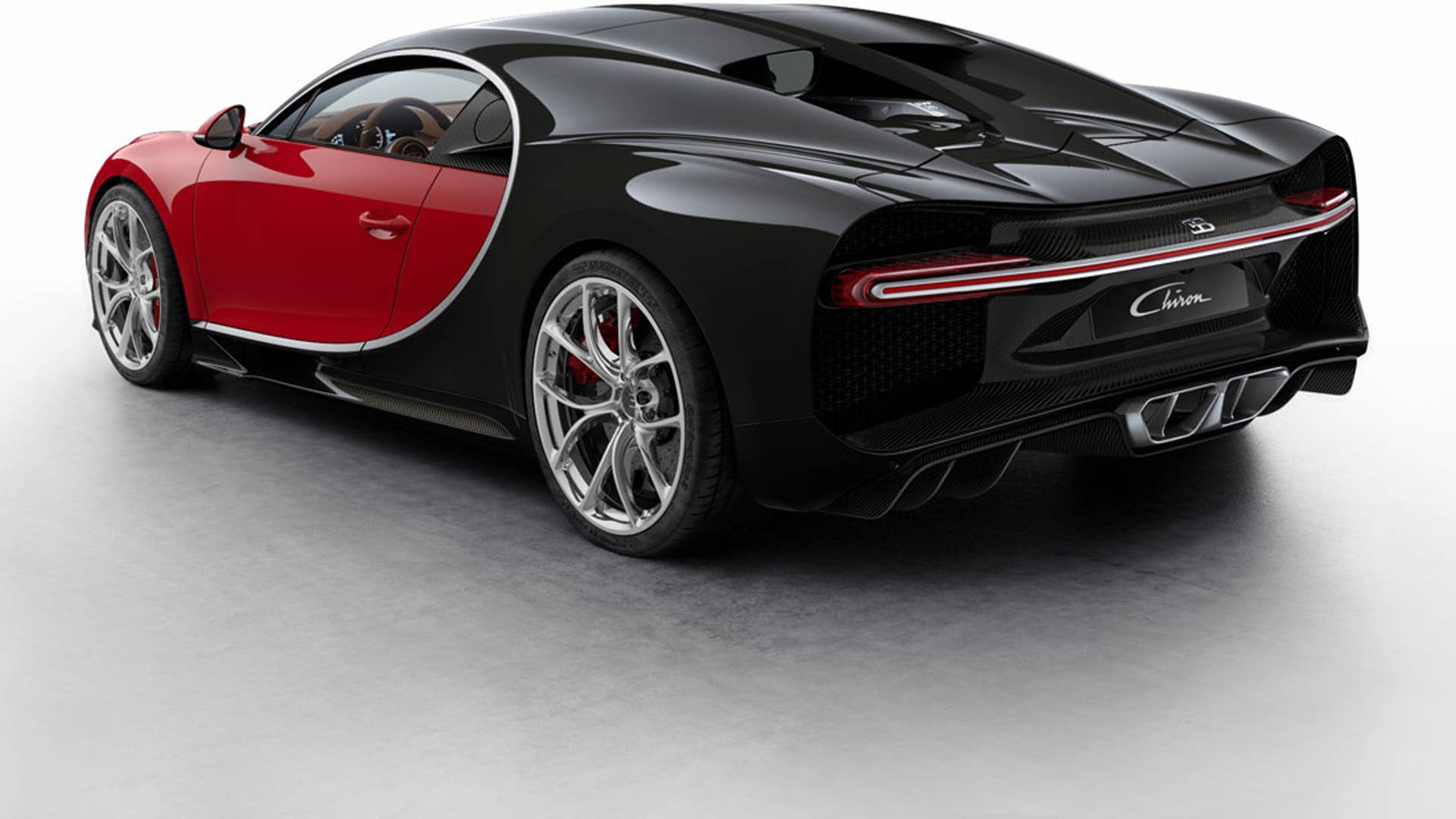 chiron black bugatti red scallops