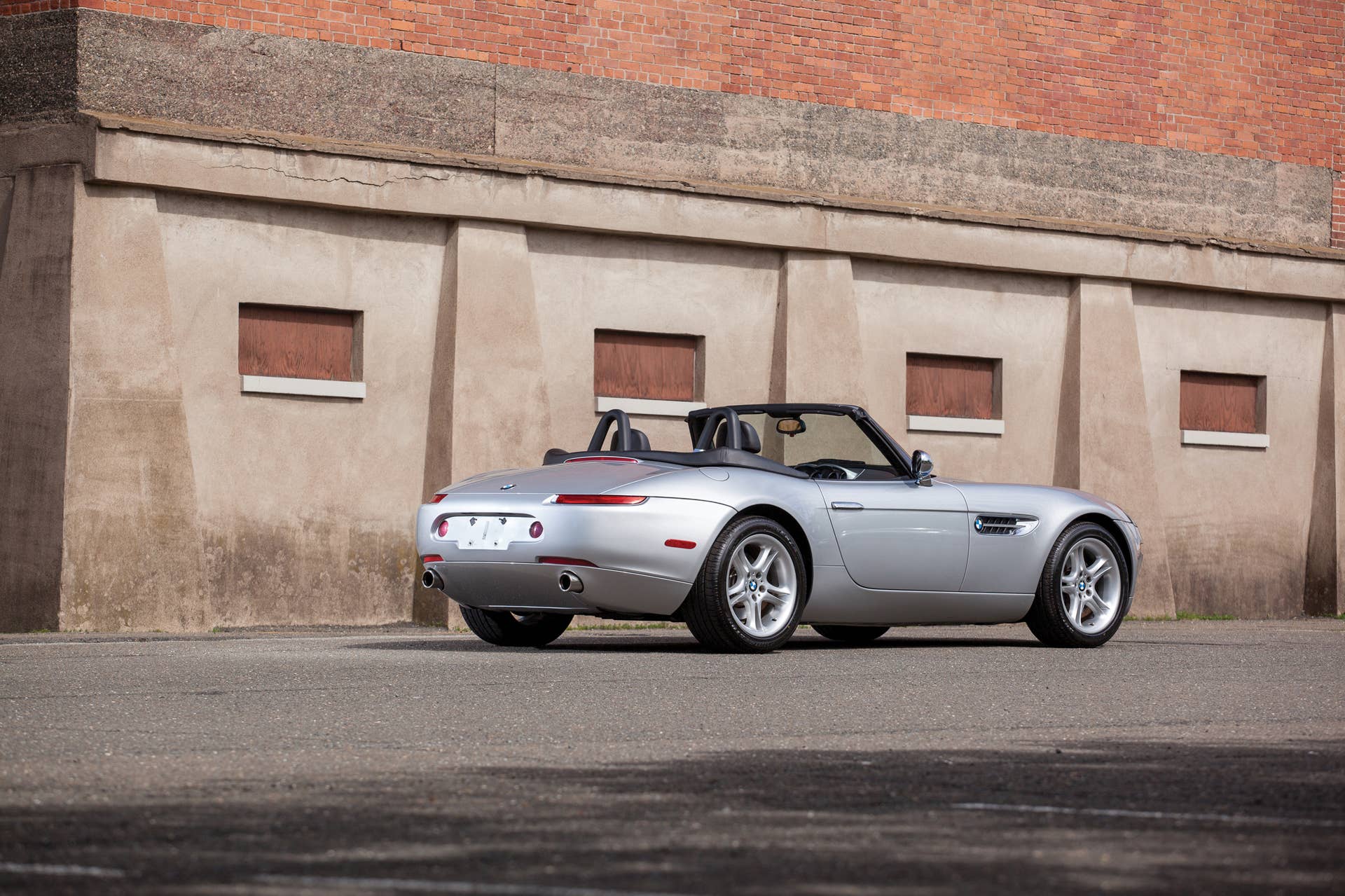 2001 BMW Z8 rear 3/4 roof down