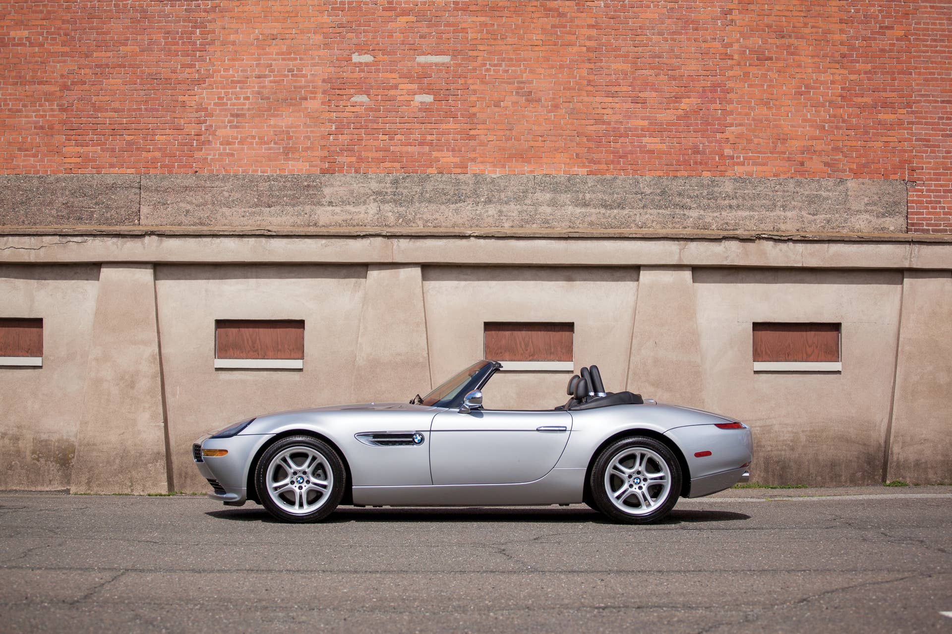 2001 BMW Z8 side roof down