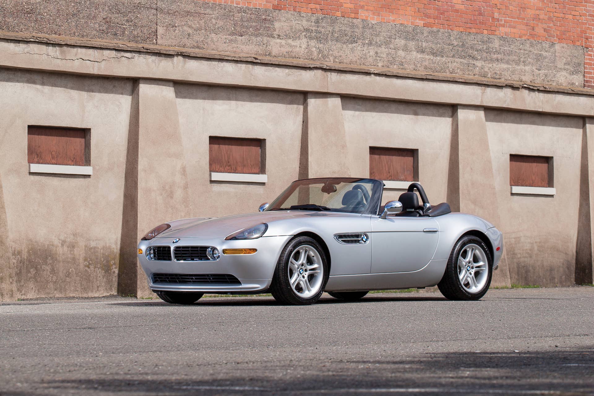 2001 BMW Z8 front 3/4 roof down