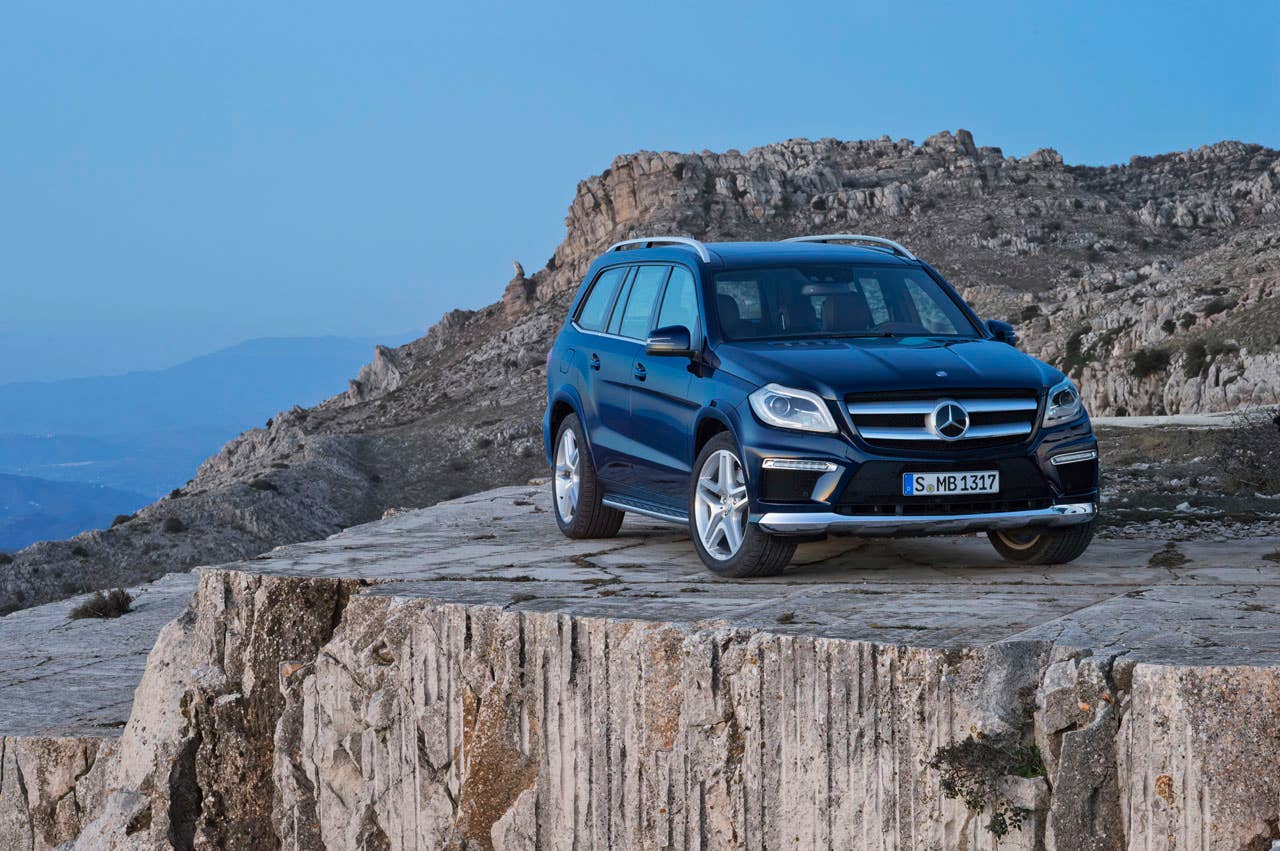 GL 350 CDI BLUETEC, Cavansitblau metallic, Designo braun (X 166) 2012