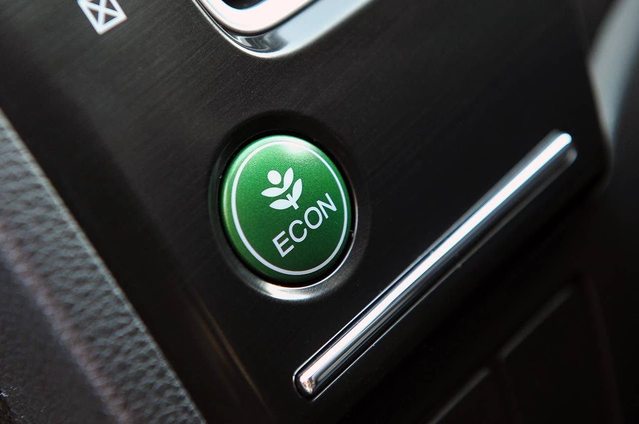 2013 Honda Civic ECON button
