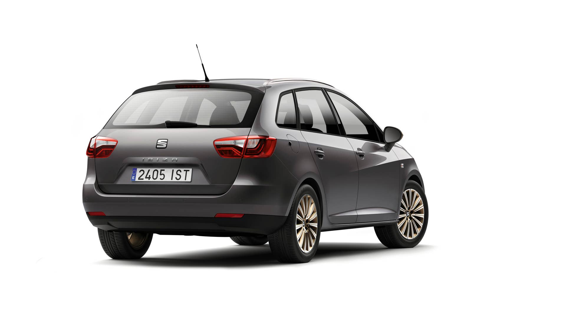 2016 Seat Ibiza ST rear 3/4