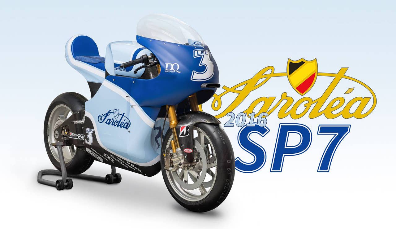 2016 Sarolea SP7 electric motorcycle