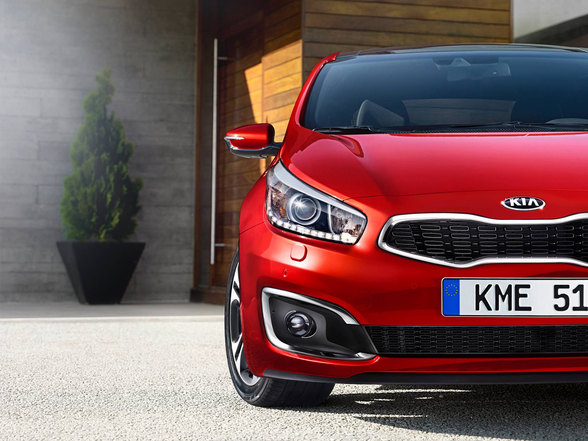 2016 Kia Pro_Cee'd detail headlight