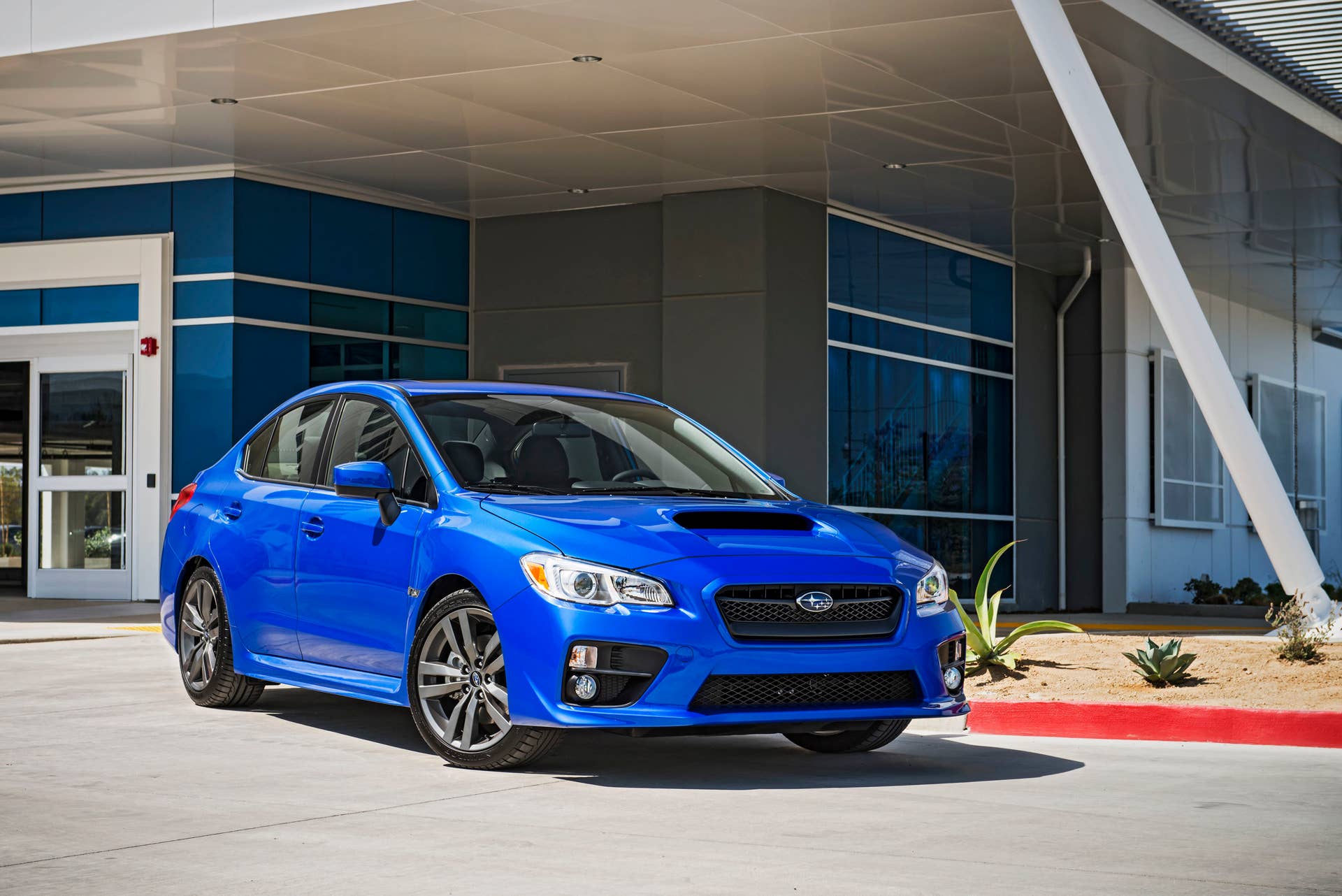 2016 subaru wrx blue