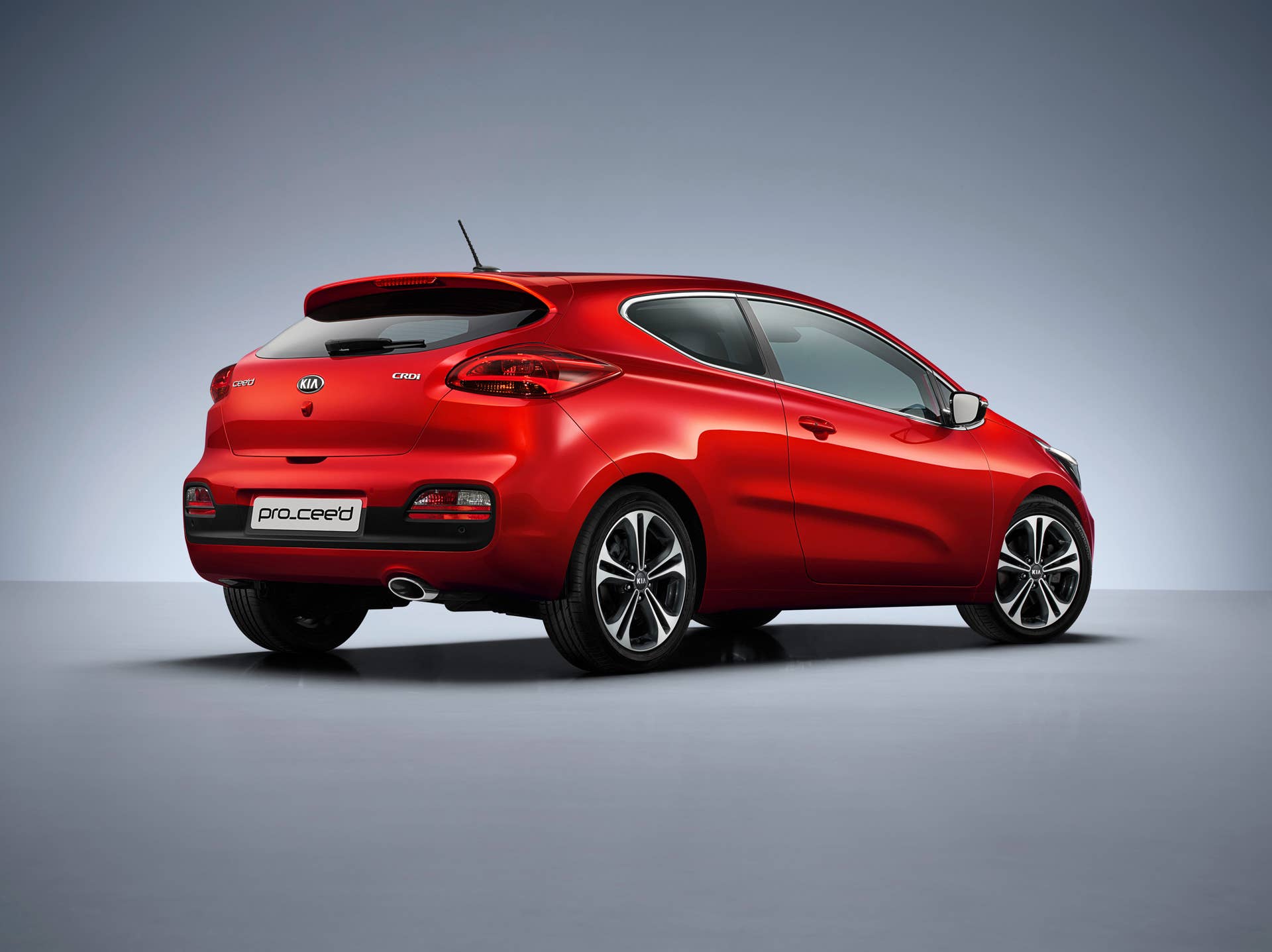 2016 Kia Pro_Cee'd rear 3/4