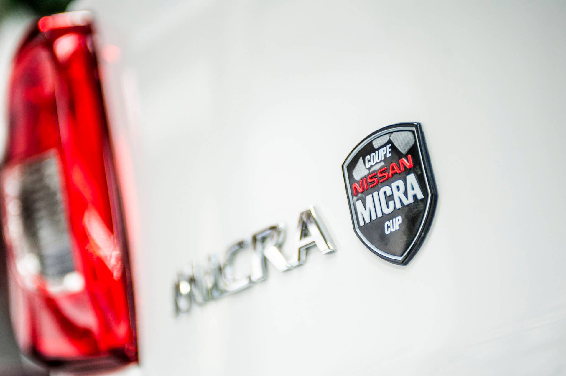 Nissan Micra Cup Limited Edition badge