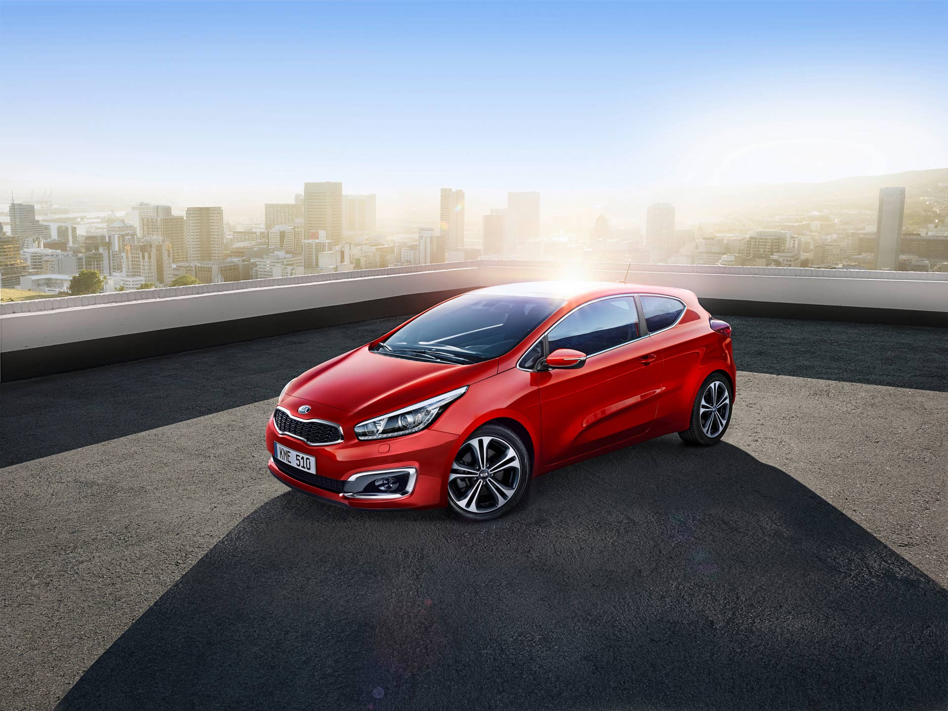 2016 Kia Pro_Cee'd front 3/4