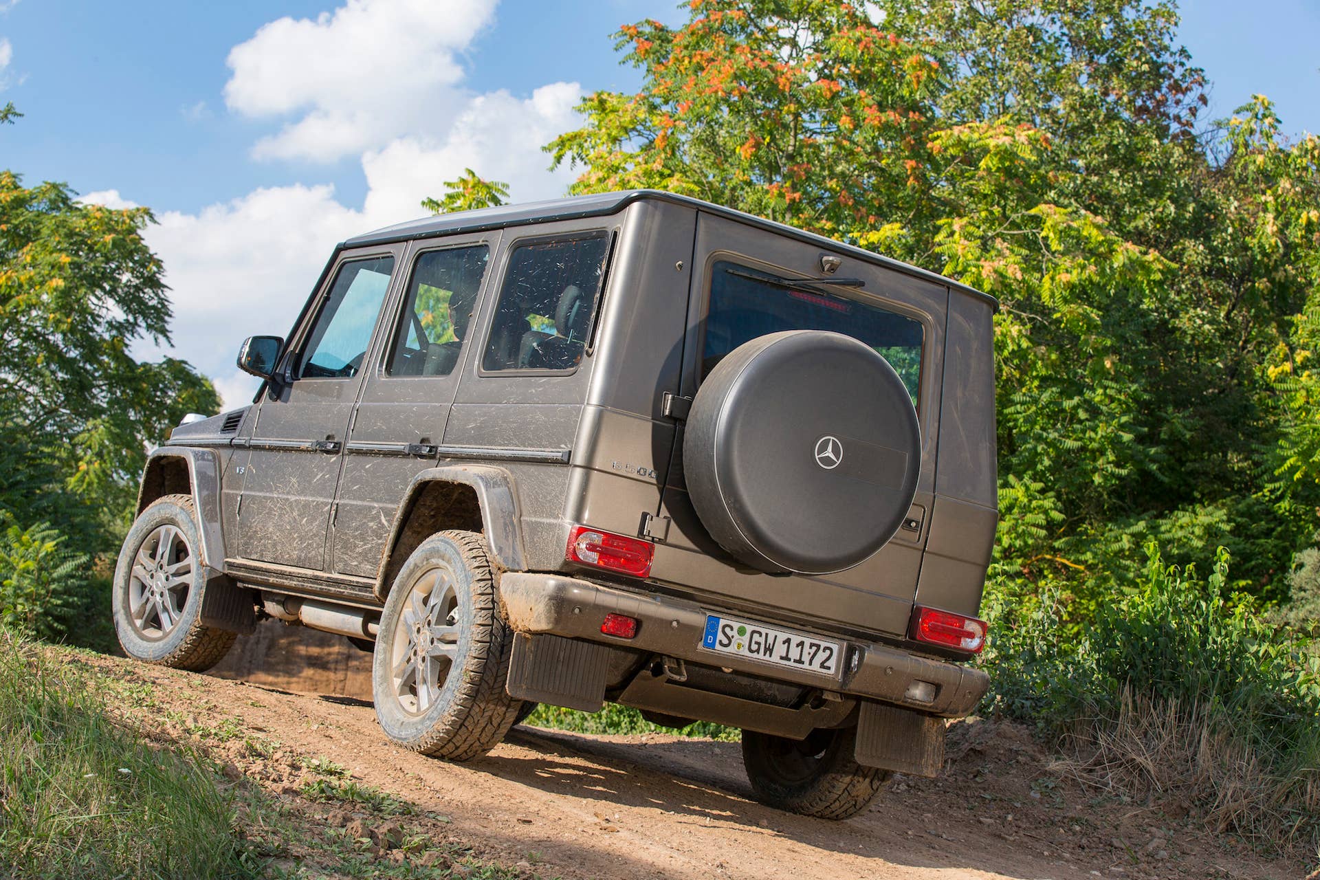 2016 Mercedes-Benz G550 rear 3/4