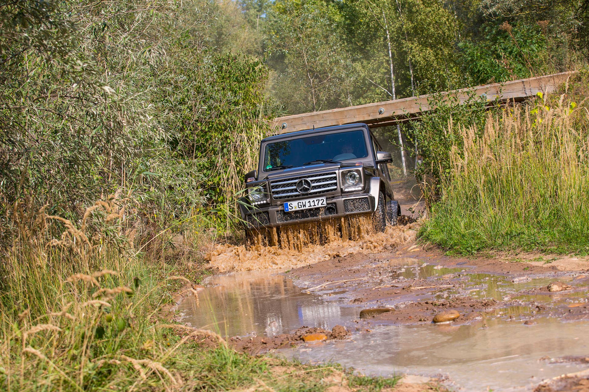 2016 Mercedes-Benz G550 can handle pretty much anything