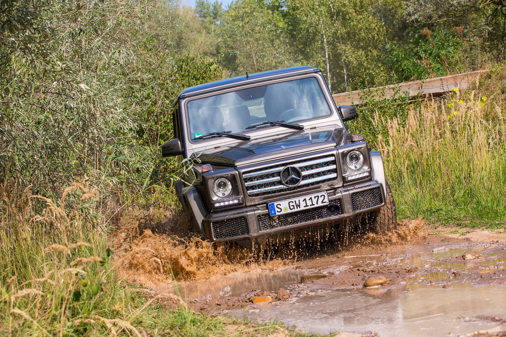 2016 Mercedes-Benz G550 loves going off road