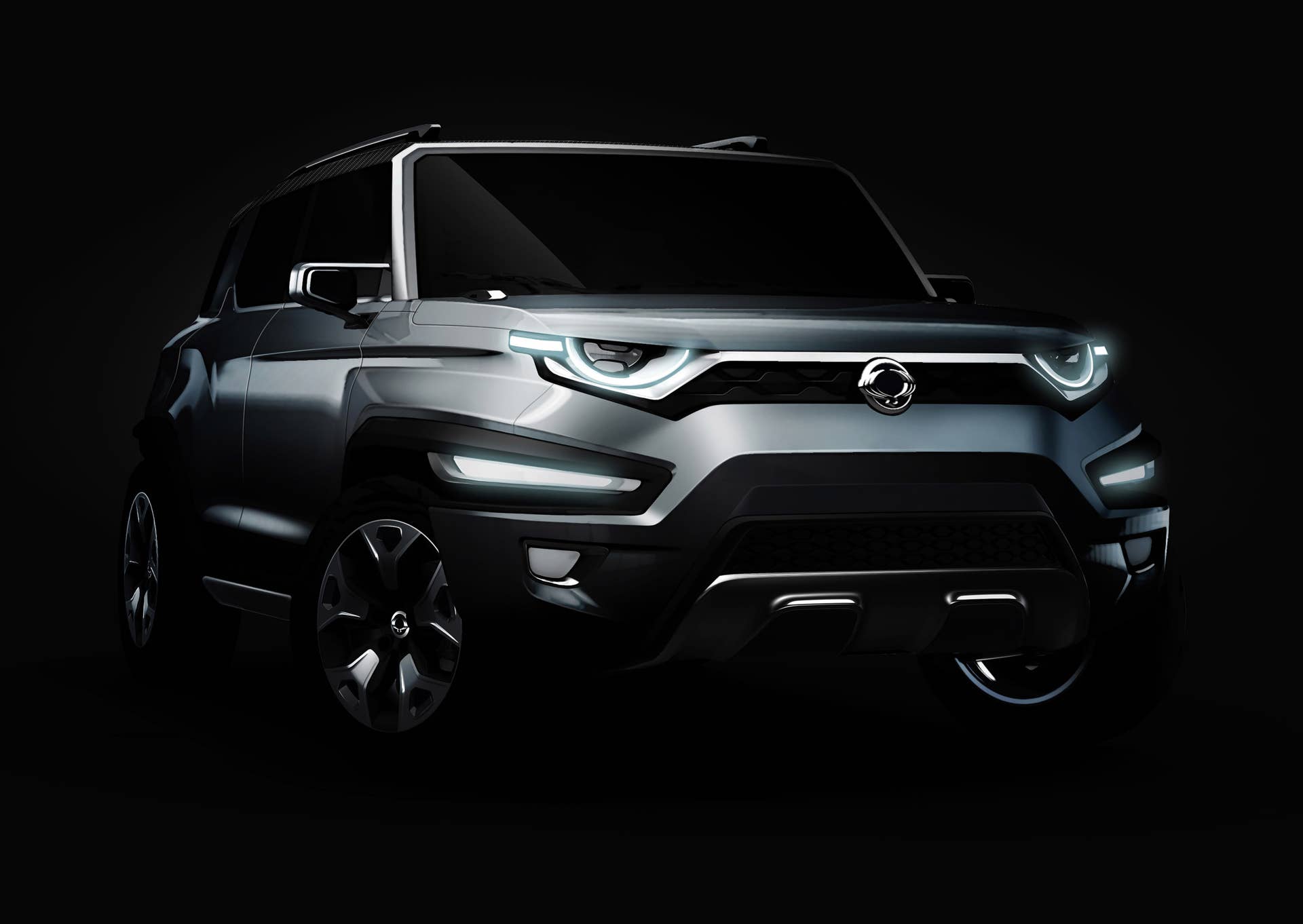 ssangyong xav-adventure front