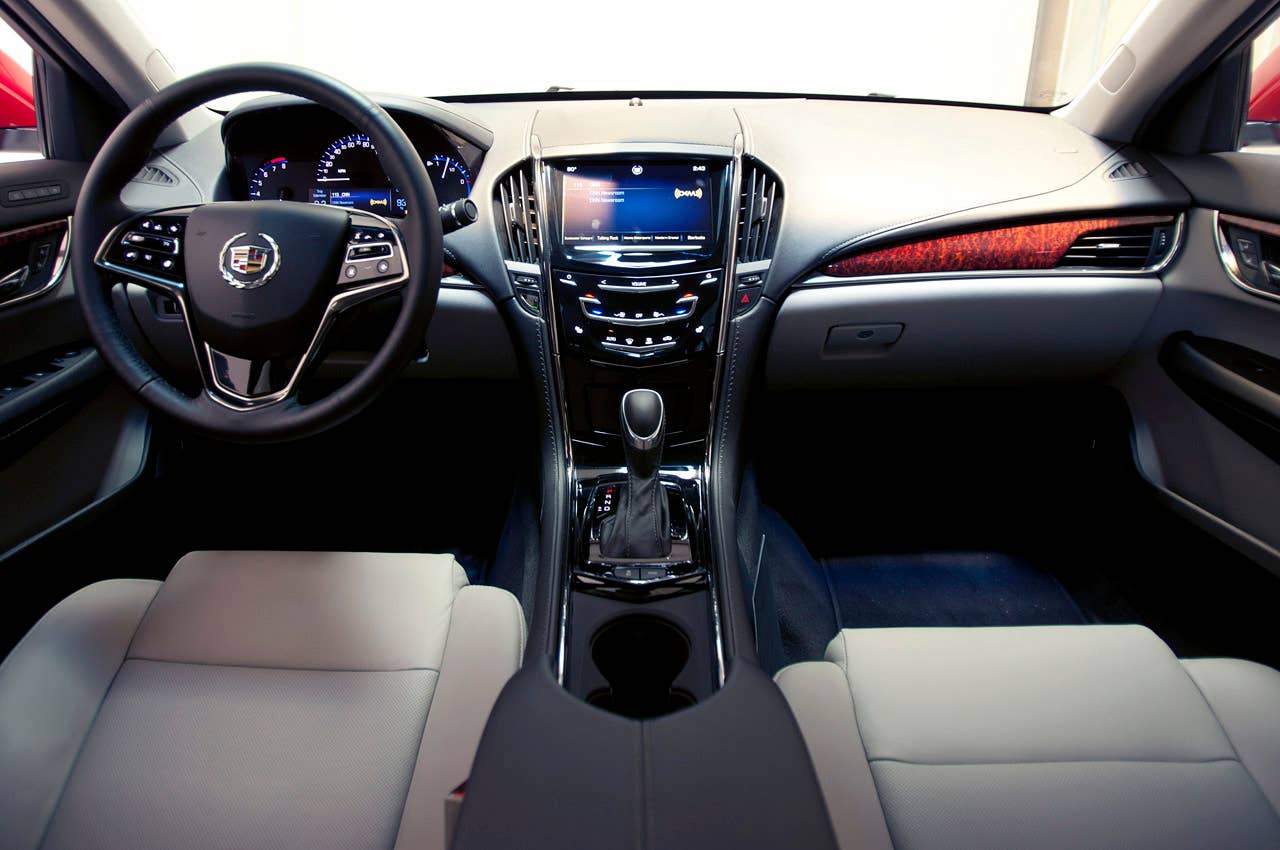 2013 Cadillac ATS interior